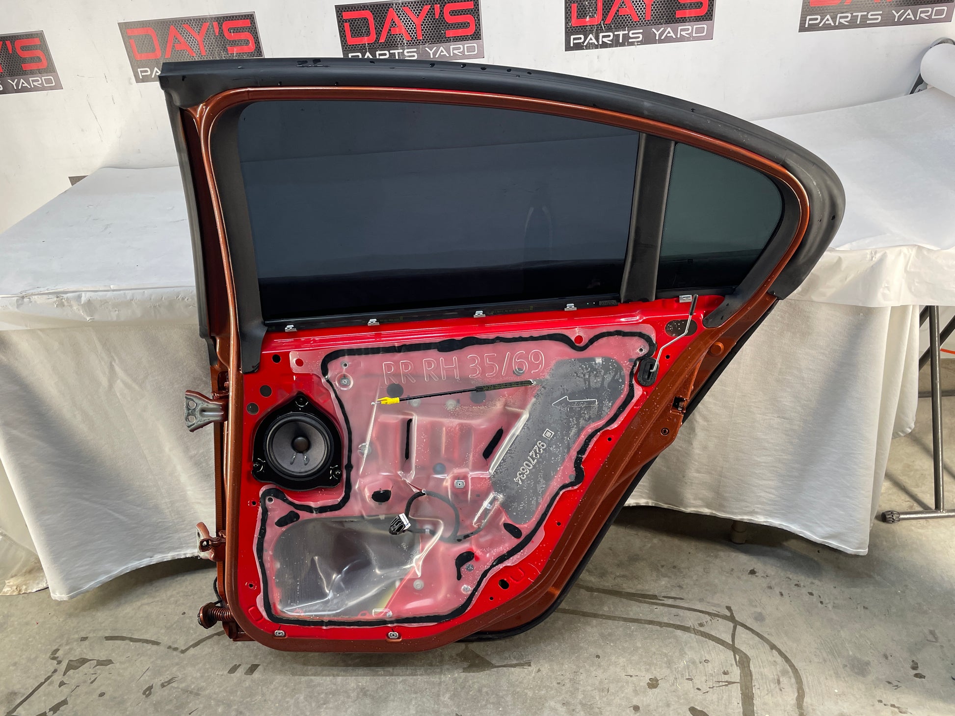 2017 Chevy SS Sedan RH Passenger Rear Exterior Door Complete OEM - Day's Parts Yard