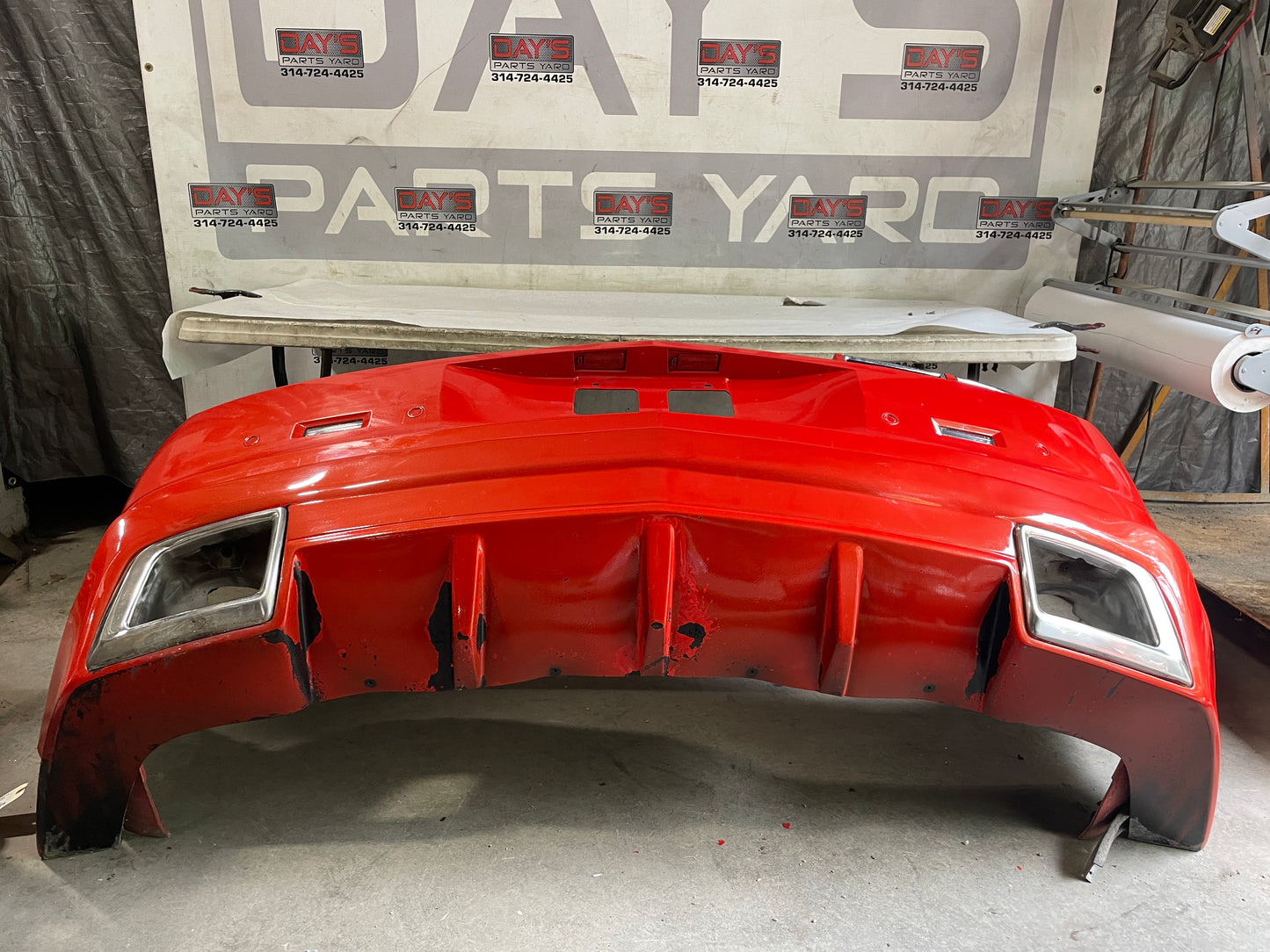 2010 Chevy Camaro SS Complete Rear Bumper Cover GFX Diffuser Valence OEM - Day's Parts Yard