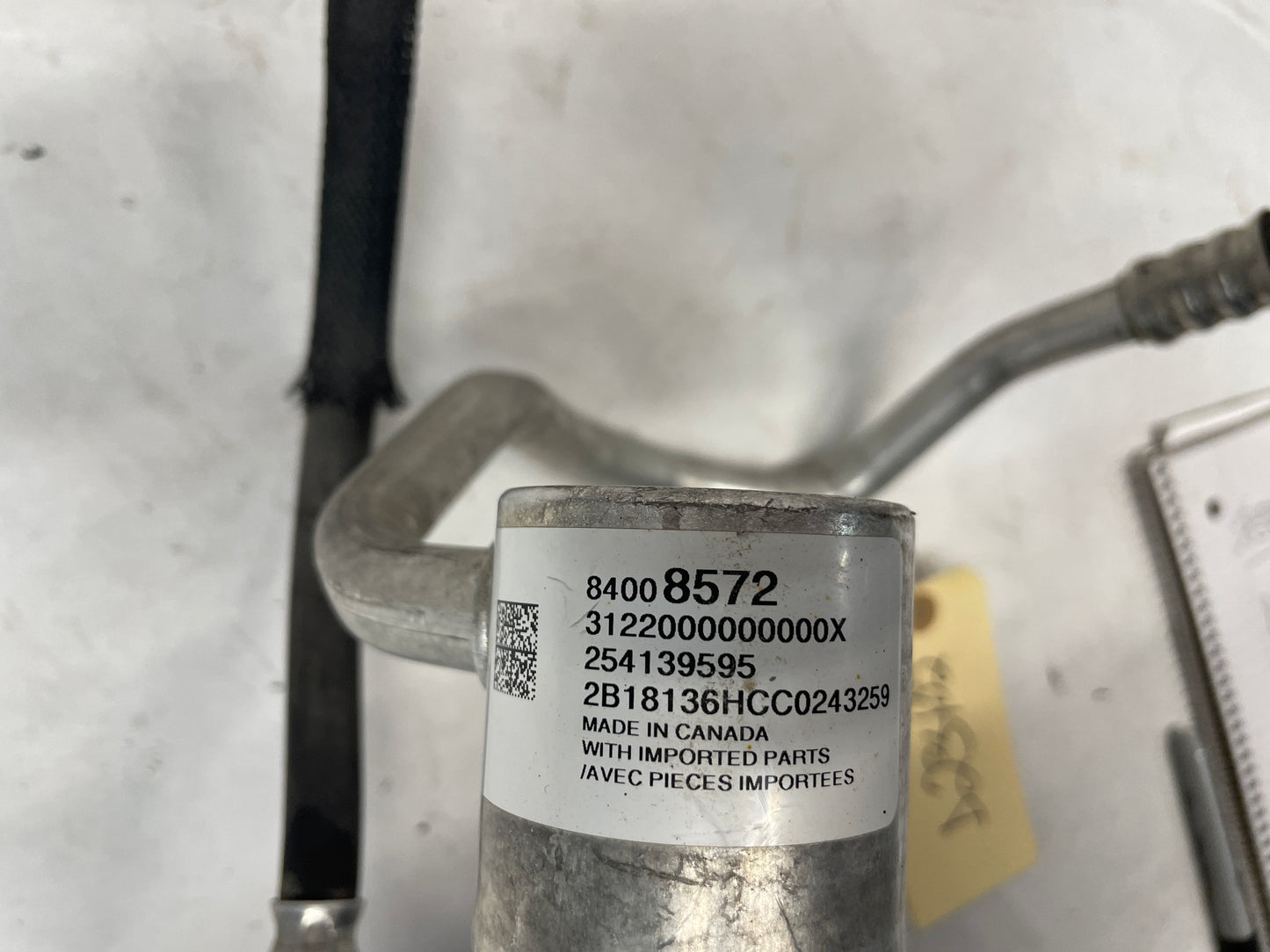 2018 Chevy Camaro SS AC Air Conditioner Manifold Line Hose Tube OEM - Day's Parts Yard