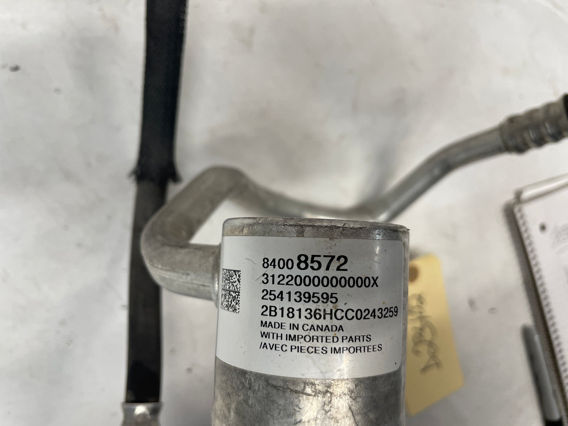 2018 Chevy Camaro SS AC Air Conditioner Manifold Line Hose Tube OEM - Day's Parts Yard