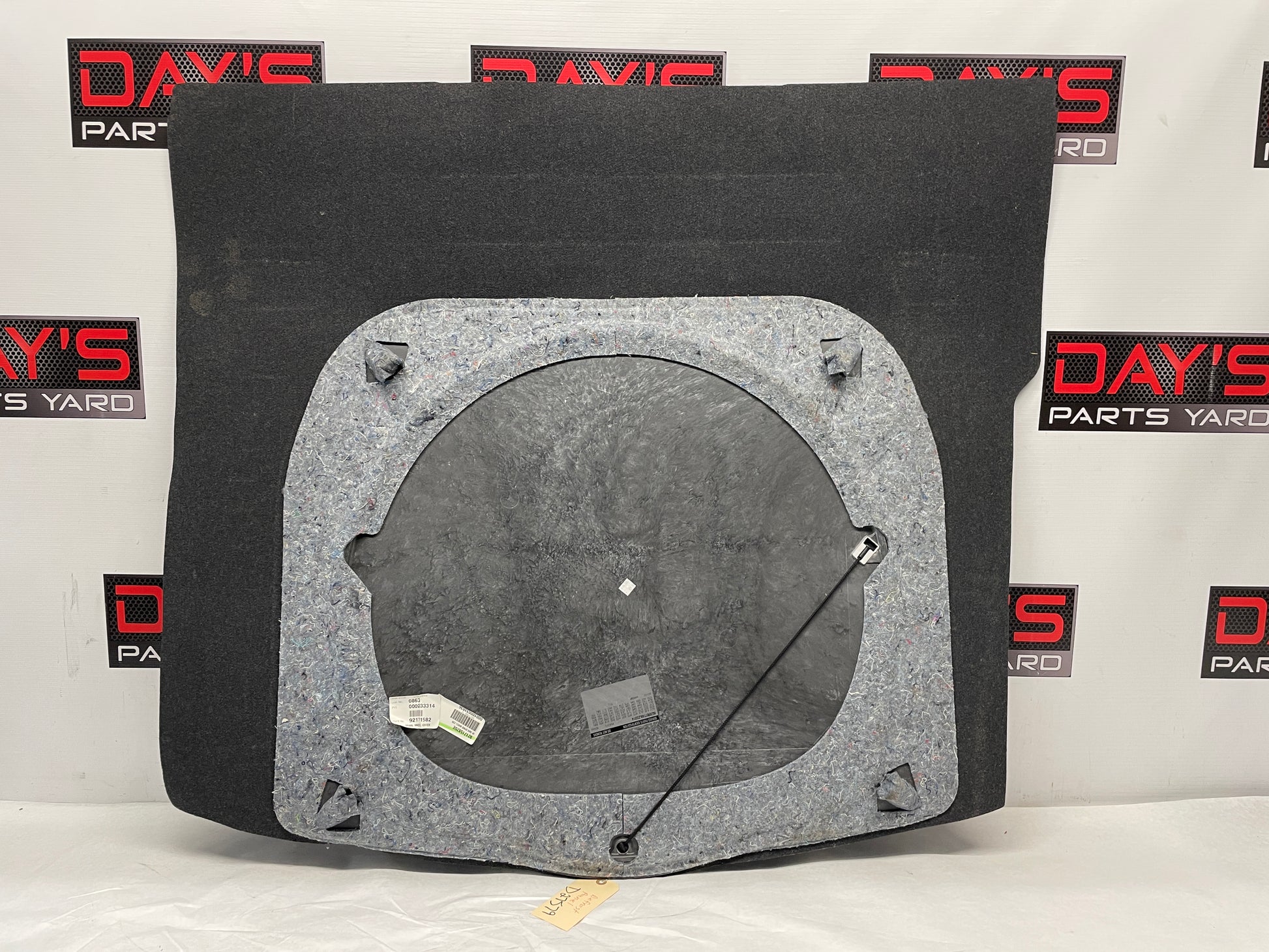 2009 Pontiac G8 Spare Tire Trunk Compartment Floor Carpet Mat Panel Cover OEM - Day's Parts Yard