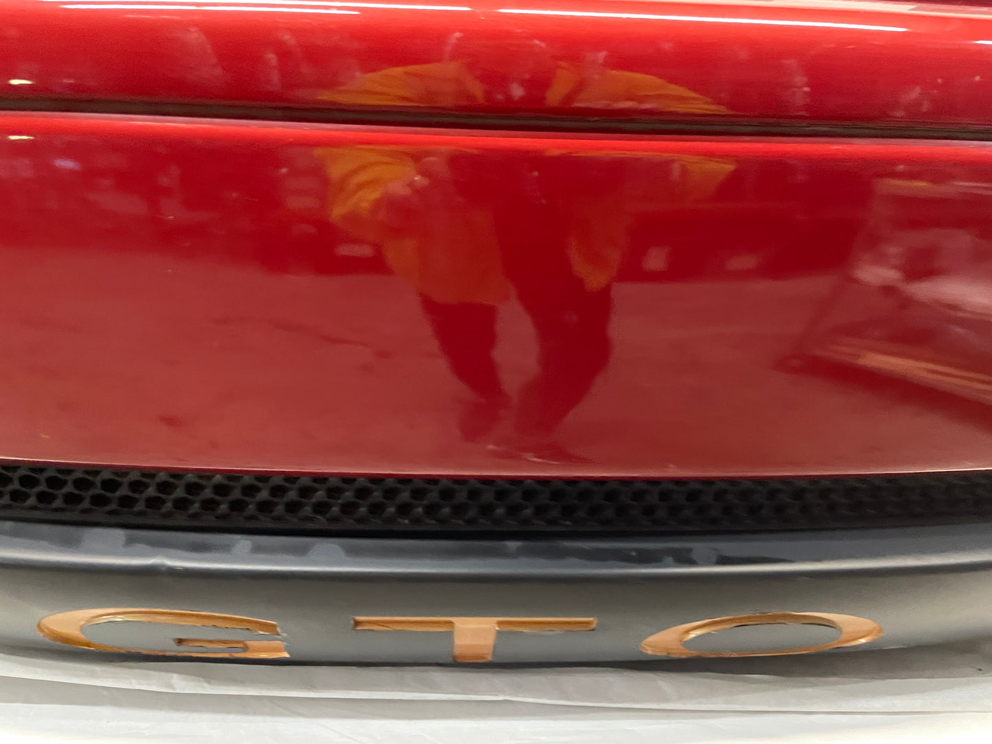 2006 Pontiac GTO Rear Bumper Cover w/ Lower Insert Valance Diffuser Panel OEM