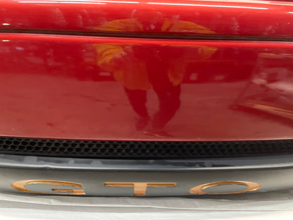 2006 Pontiac GTO Rear Bumper Cover w/ Lower Insert Valance Diffuser Panel OEM