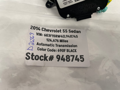 2014 Chevrolet SS Sedan Steering Wheel Clock Spring OEM