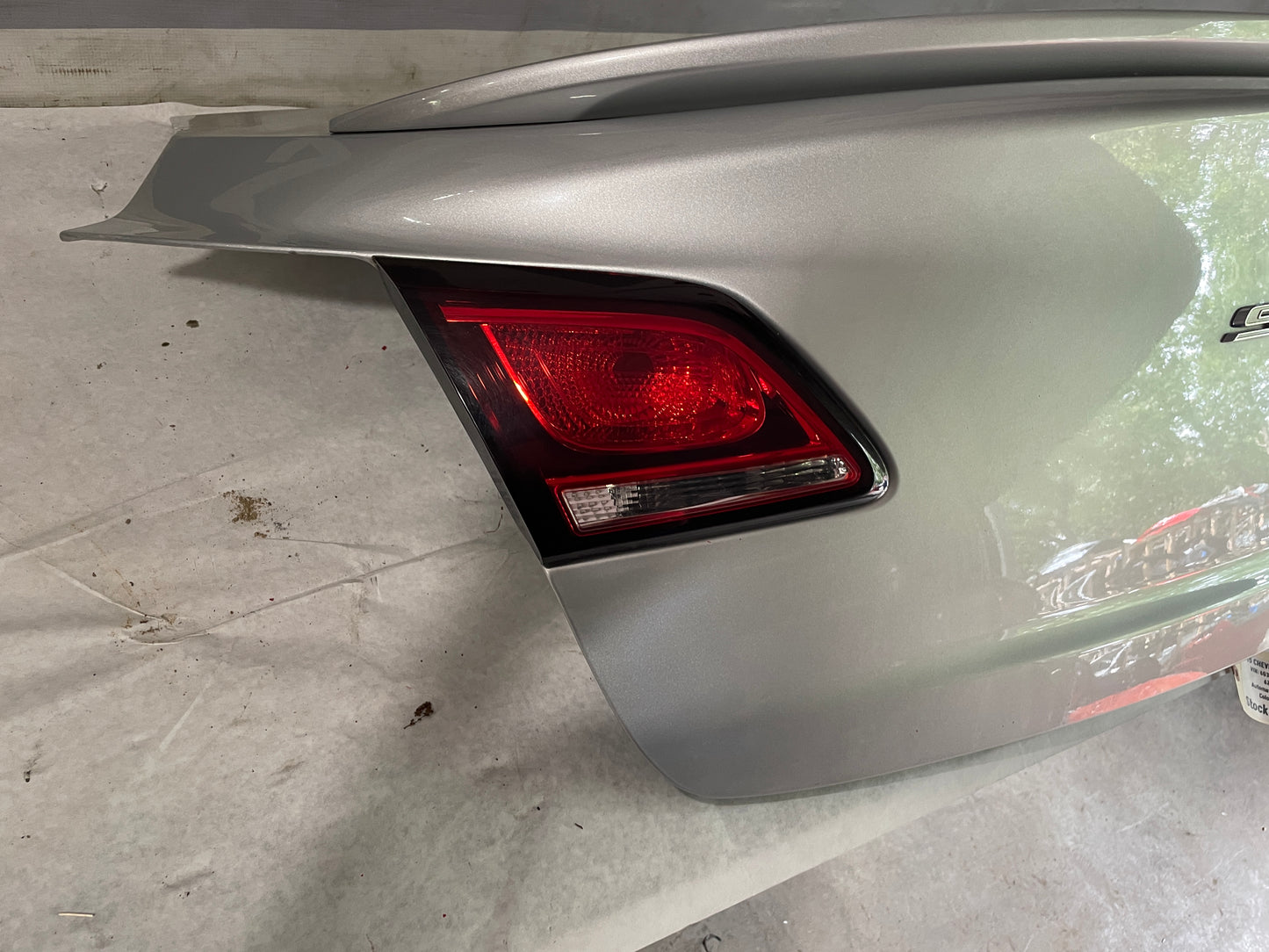 2015 Chevy SS Sedan Rear Trunk Deck Lid OEM - Day's Parts Yard