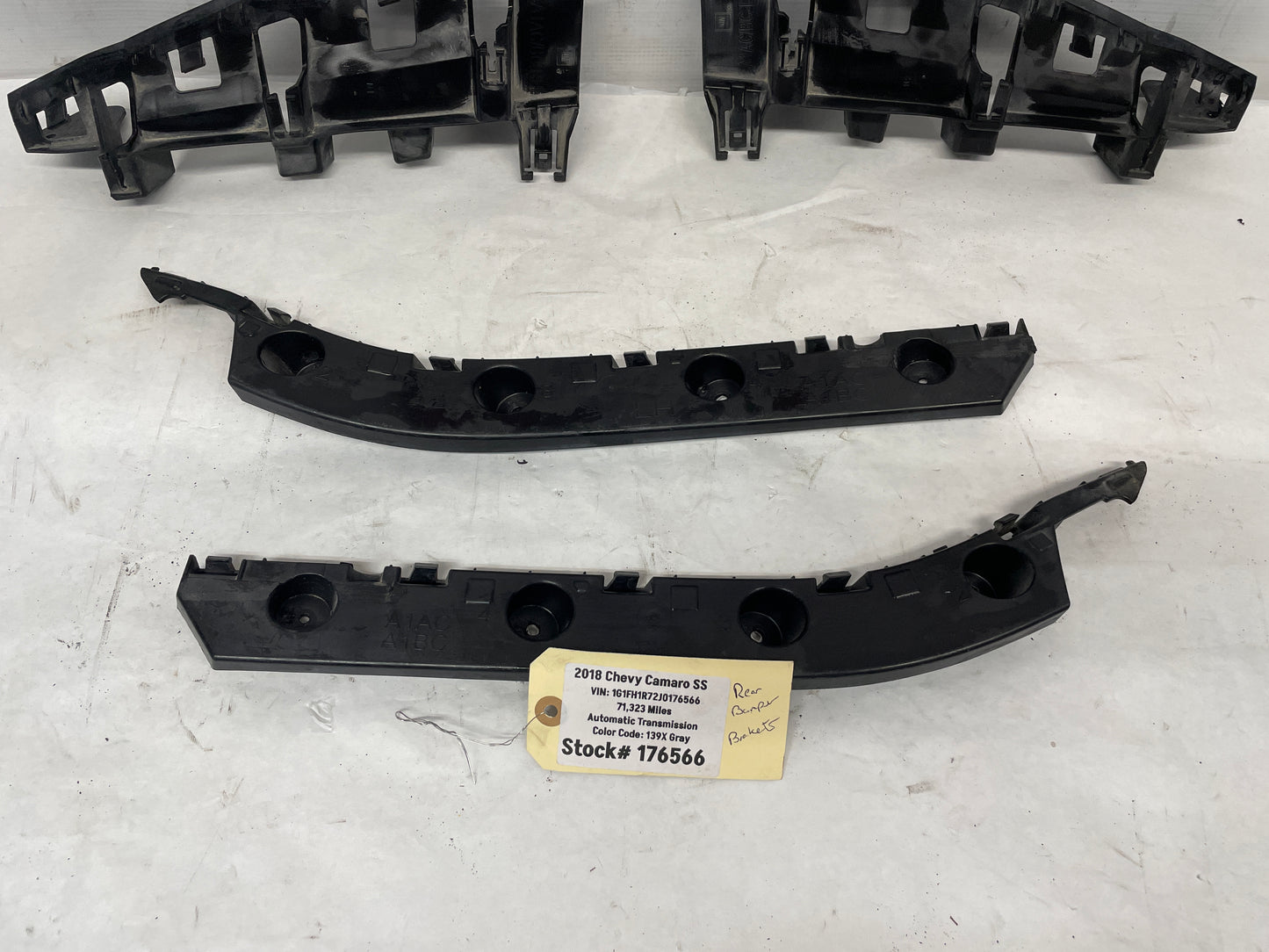 2018 Chevy Camaro SS Rear Bumper Tail Light Lamp Brackets Guides Clips OEM