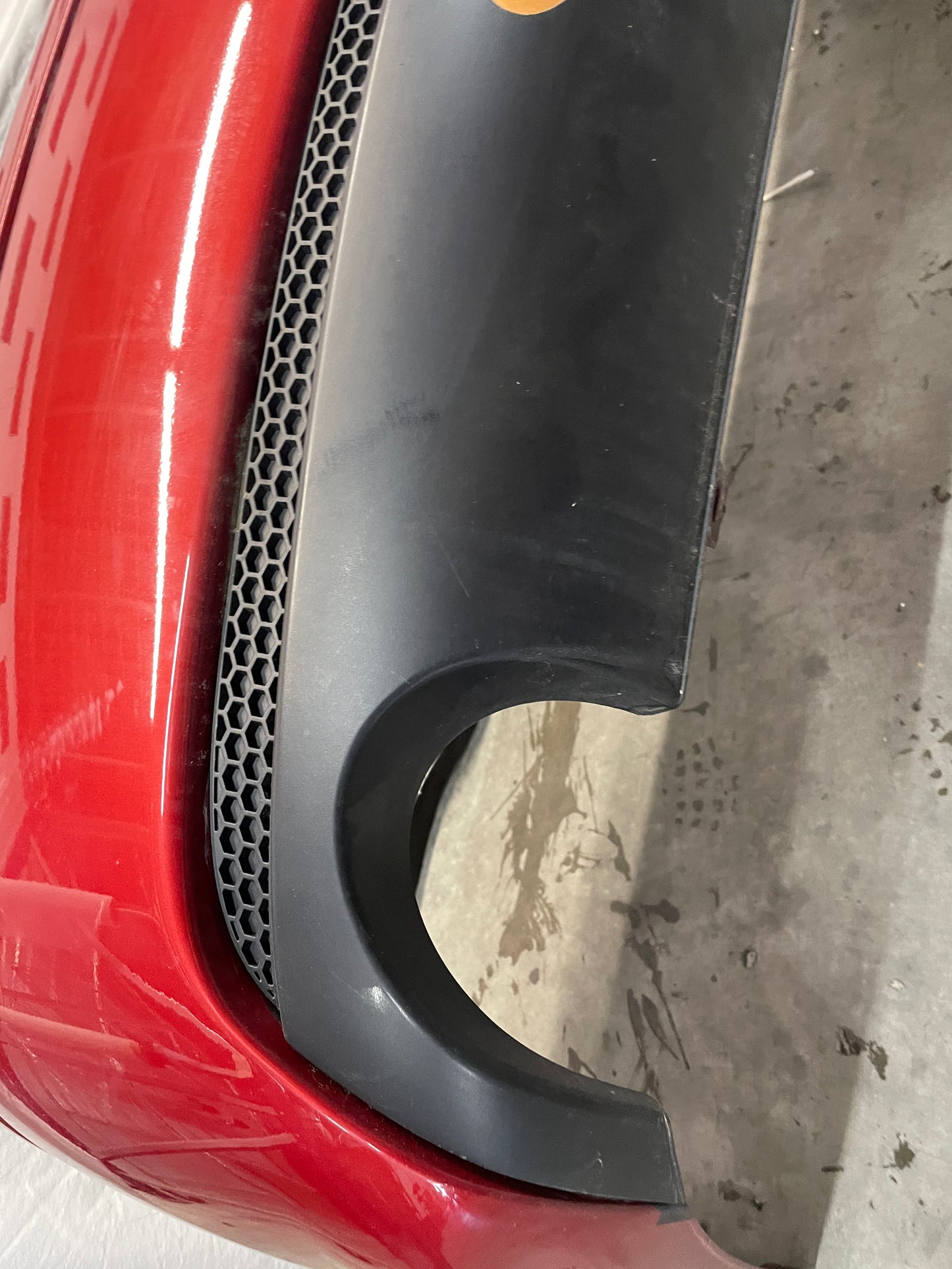 2006 Pontiac GTO Rear Bumper Cover w/ Lower Insert Valance Diffuser Panel OEM