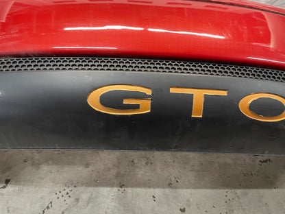 2006 Pontiac GTO Rear Bumper Cover w/ Lower Insert Valance Diffuser Panel OEM