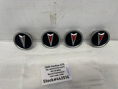 2005 Pontiac GTO Wheel Center Caps OEM - Day's Parts Yard