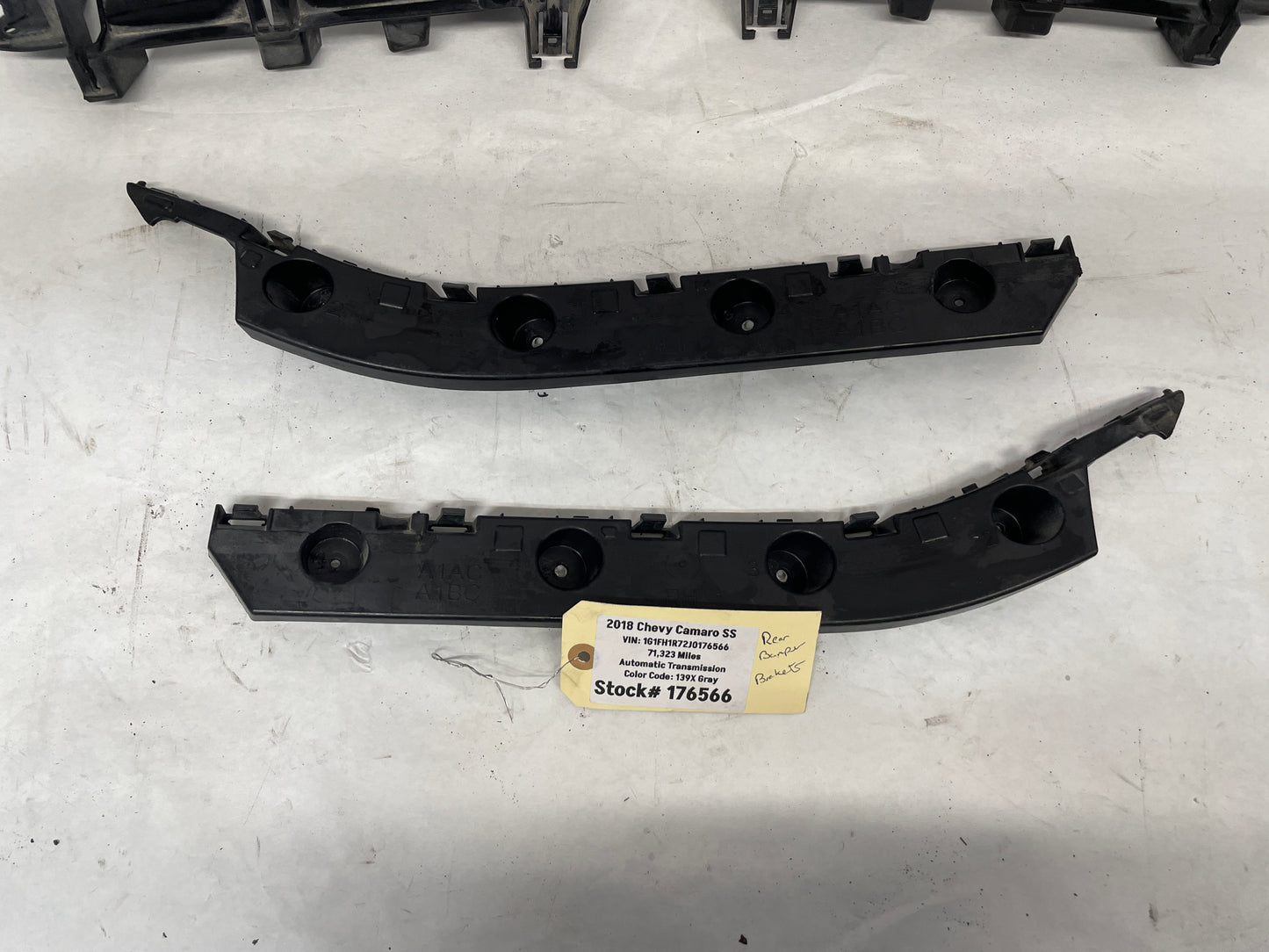 2018 Chevy Camaro SS Rear Bumper Tail Light Lamp Brackets Guides Clips OEM