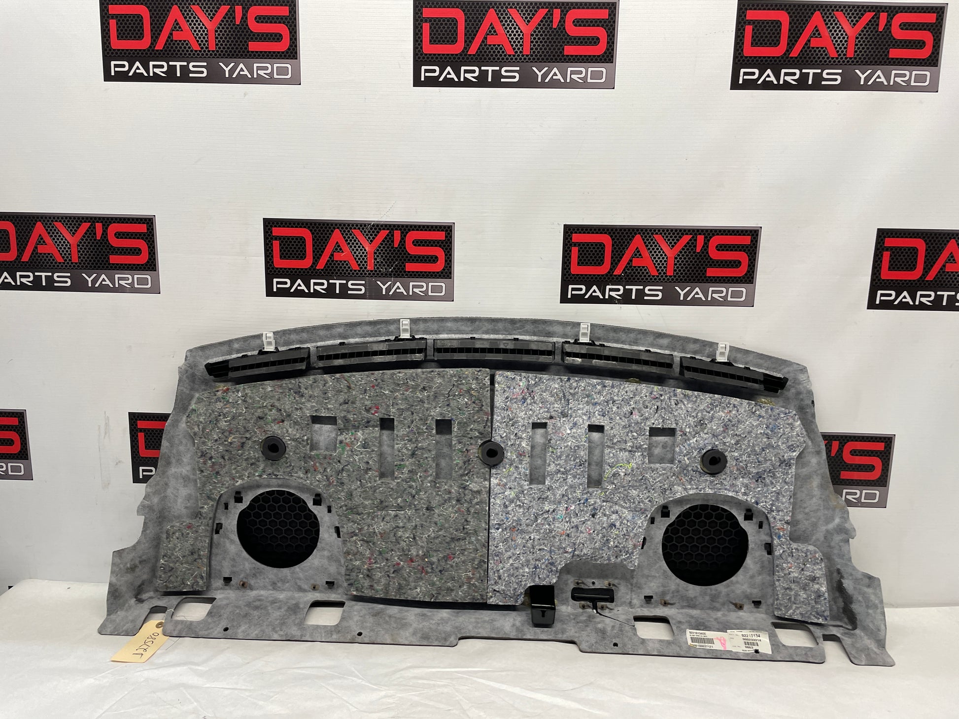 2009 Pontiac G8 Rear Package Shelf Deck Tray Trim OEM - Day's Parts Yard