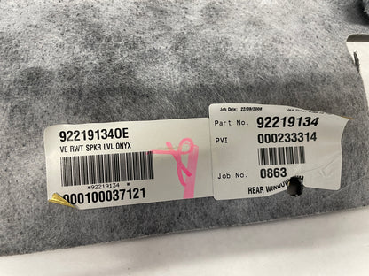 2009 Pontiac G8 Rear Package Shelf Deck Tray Trim OEM - Day's Parts Yard