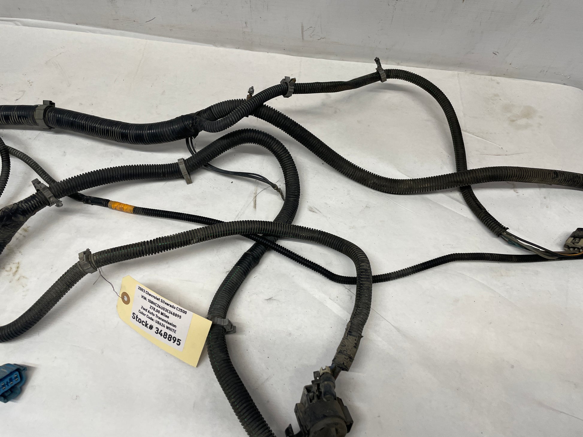 2003 Chevy Silverado C3500 Front Chassis Wire Wiring Harness OEM - Day's Parts Yard