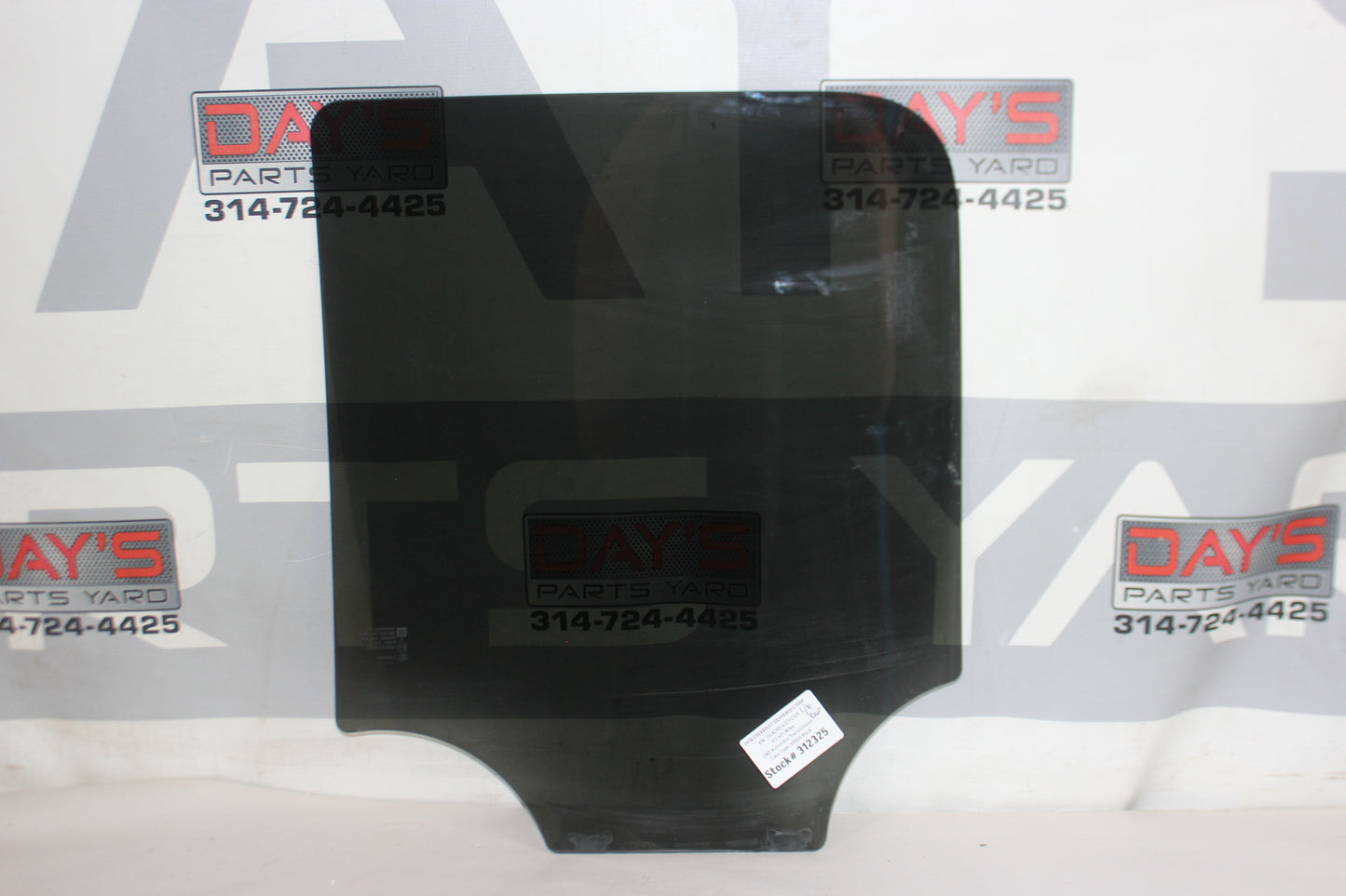 2018 Chevy Silverado C1500 Rear LH Driver Door Window Glass OEM - Day's Parts Yard