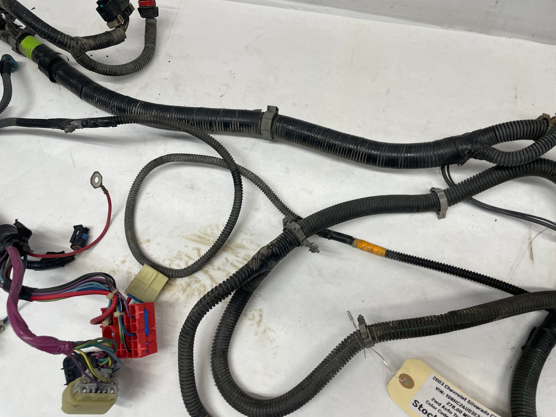 2003 Chevy Silverado C3500 Front Chassis Wire Wiring Harness OEM - Day's Parts Yard