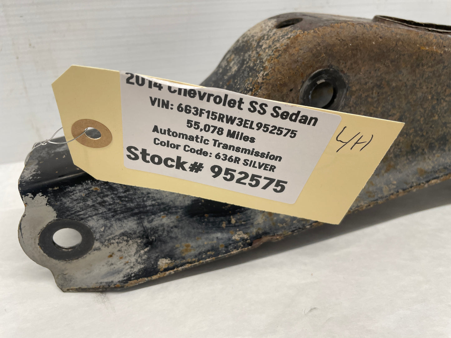 2014 Chevy SS Sedan LH Driver Rear Suspension Lower Control Arm OEM
