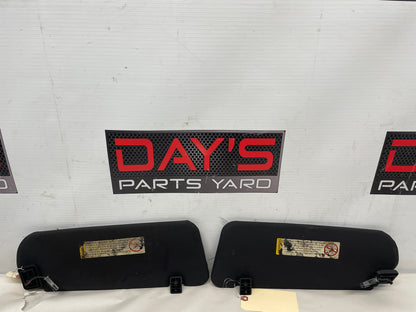 2004 Pontiac GTO RH & LH Sun Visors Sunvisors w/ Clips OEM - Day's Parts Yard