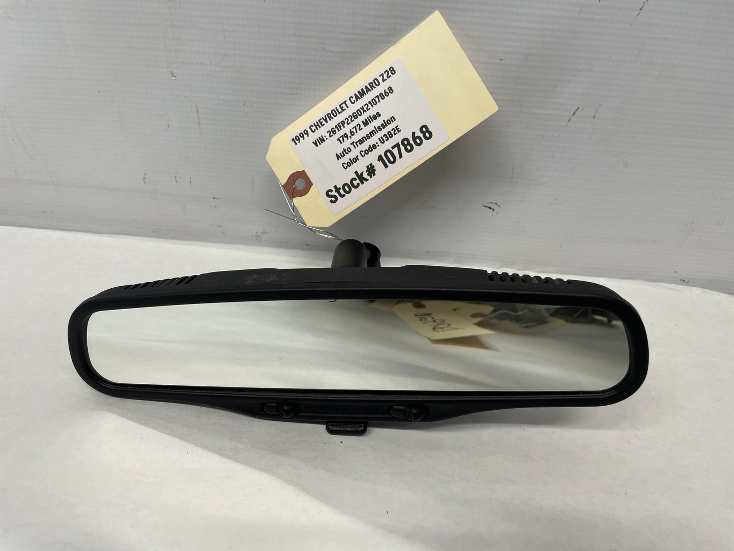 1999 Chevy Camaro Z28 Rearview Rear View Mirror w/ Reading Map Lights OEM