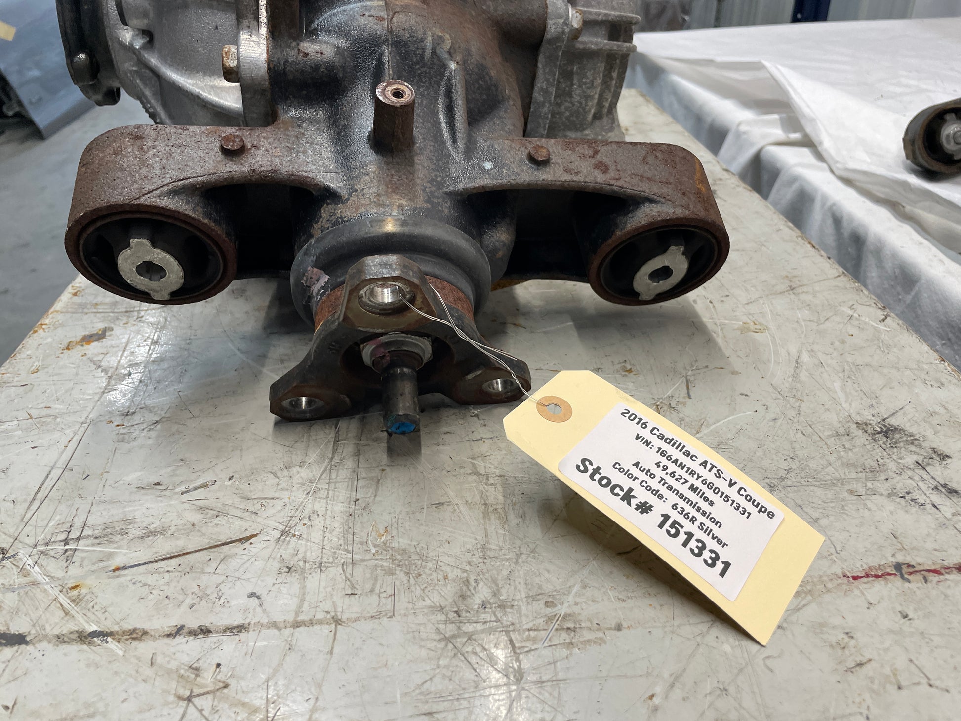 2016 Cadillac ATS-V Coupe 2.85 ELSD Rear End Carrier Rearend Differential OEM - Day's Parts Yard