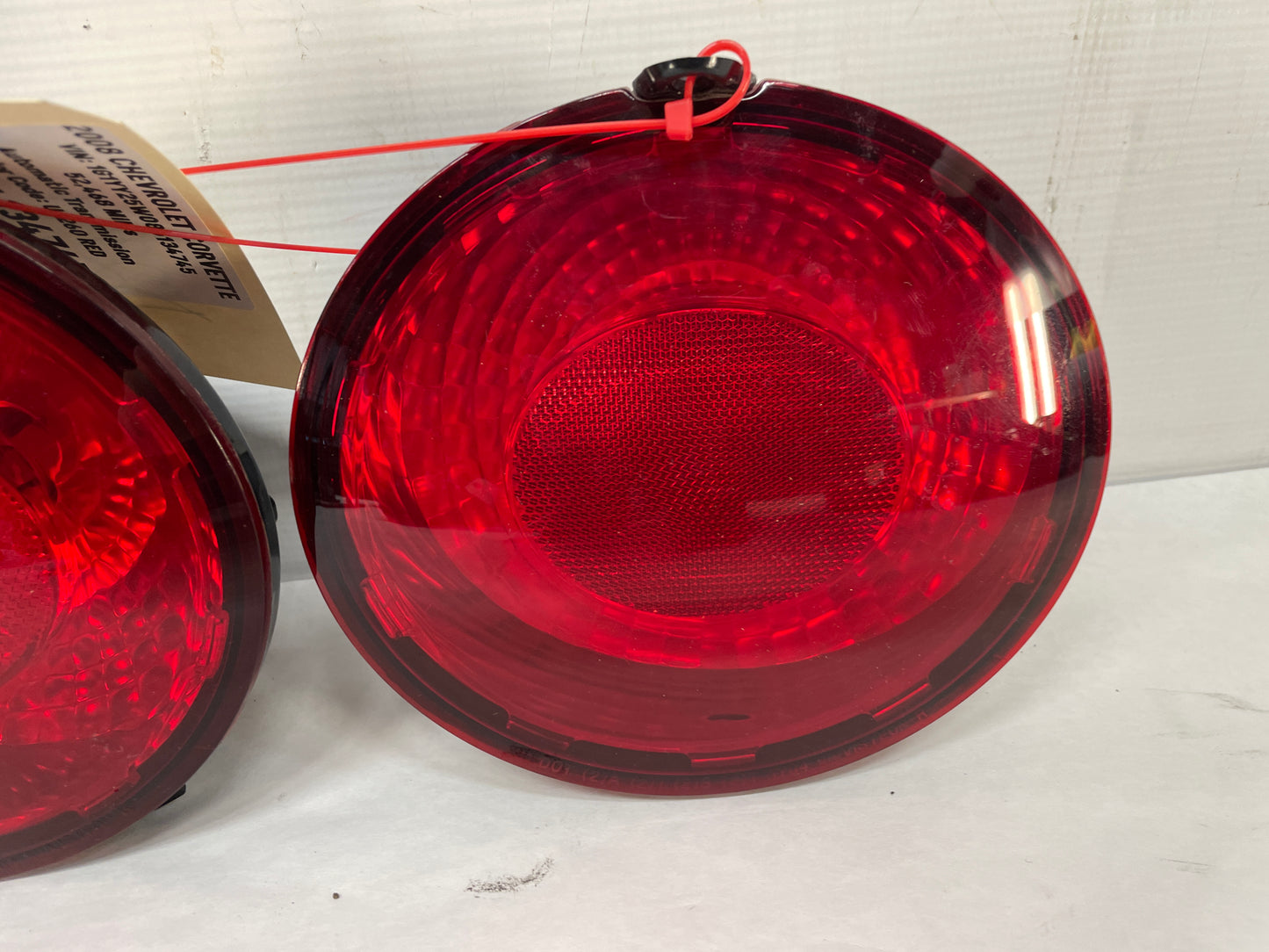 2008 Chevy C6 Corvette LH & RH Taillight Tail Light Lamp Set Factory OEM