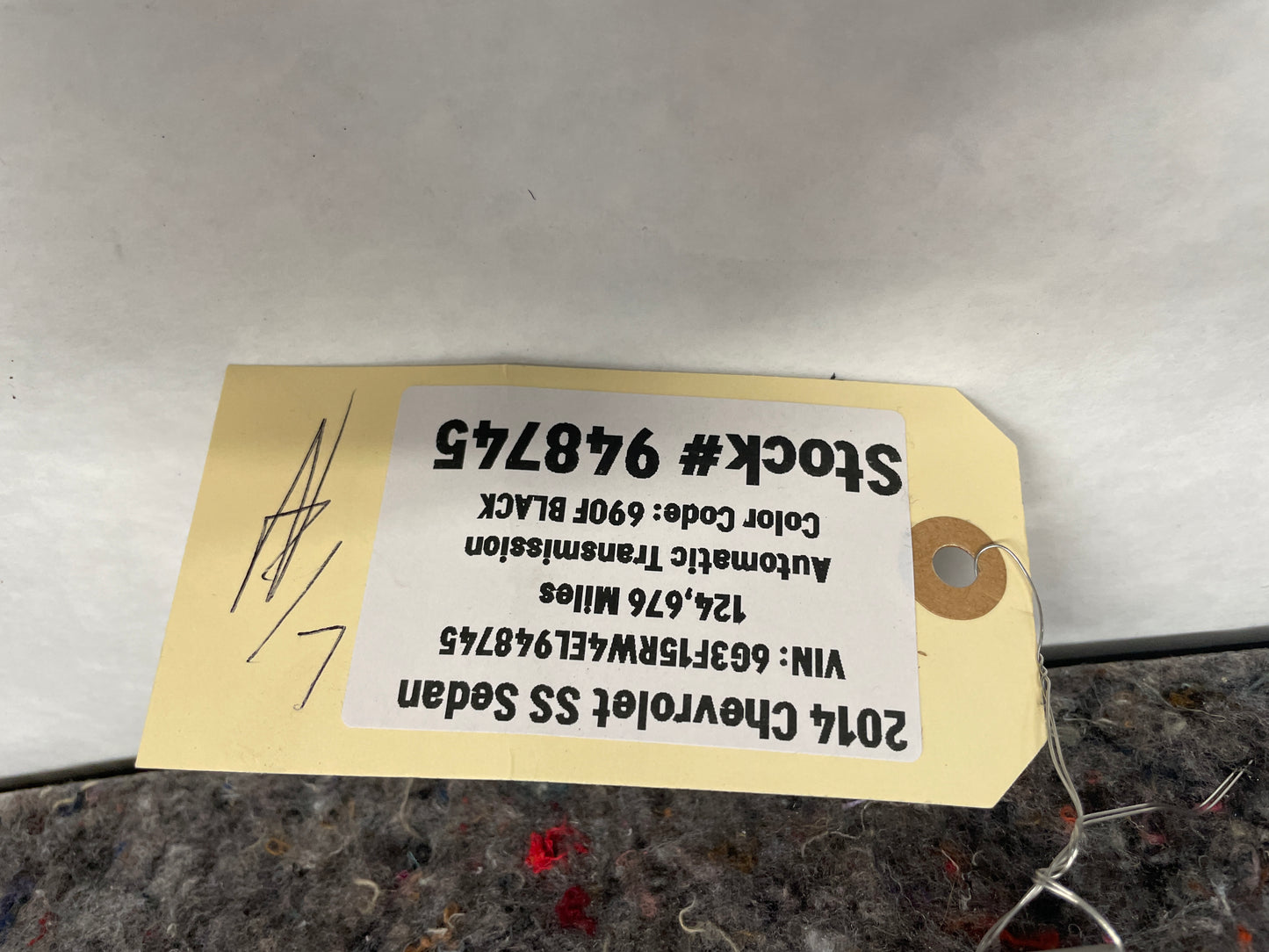 2014 Chevy SS Sedan RH & LH Interior Quarter Panel C Pillar Trim Molding OEM
