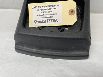 2016 Chevy Camaro SS Center Console Trim Tunnel Element Plastic Holder OEM - Day's Parts Yard