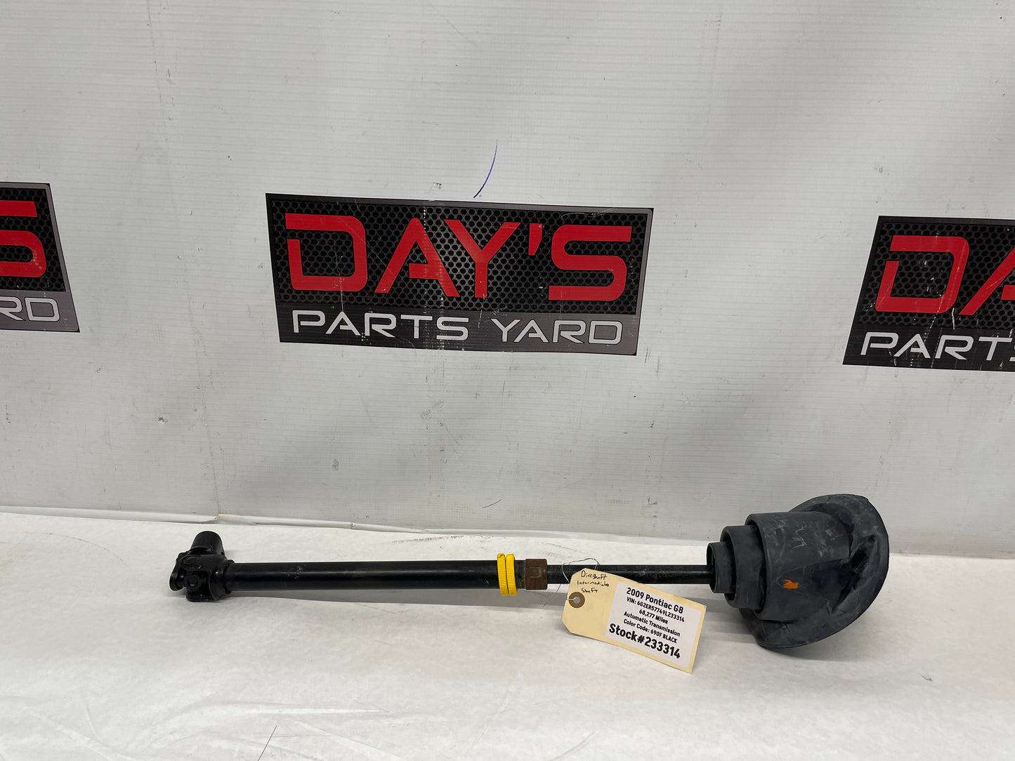 2009 Pontiac G8 Steering Column Intermediate Prop Shaft OEM - Day's Parts Yard