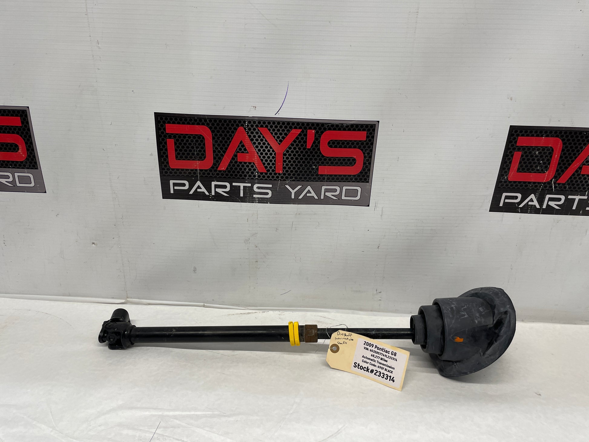 2009 Pontiac G8 Steering Column Intermediate Prop Shaft OEM - Day's Parts Yard