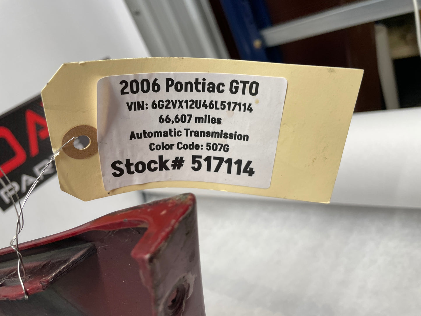 2006 Pontiac GTO Complete Front Bumper Cover Fascia OEM