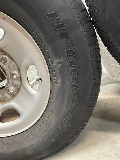 2003 Chevy Silverado C2500 Factory OEM Wheels and Tires Set - Day's Parts Yard