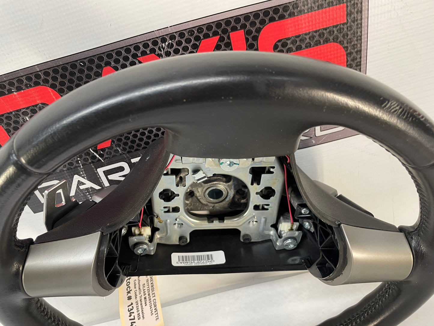 2008 Chevy C6 Corvette Steering Wheel OEM