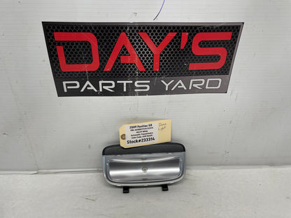2009 Pontiac G8 Rear Dome Console Roof Light OEM - Day's Parts Yard