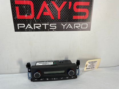 2008 Chevy C6 Corvette HVAC Climate Temperature Control Unit Switches AC Heat OEM