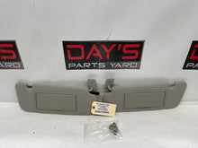 2014 Chevy SS Sedan RH & LH Sun Visor Sunvisor Shade Set w/ Clips OEM