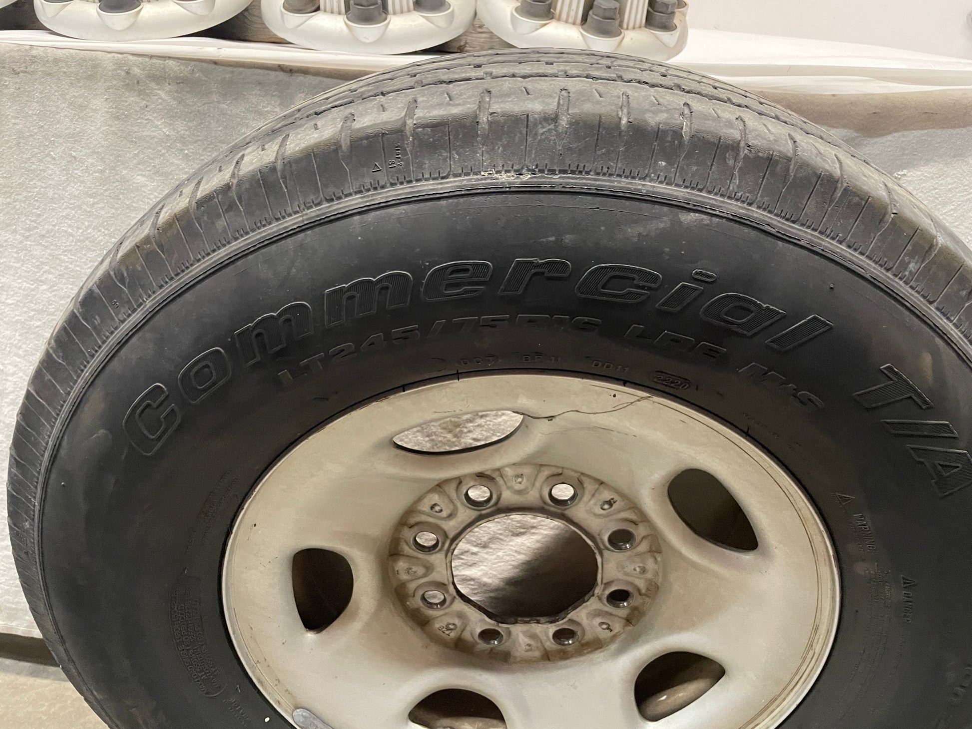 2003 Chevy Silverado C2500 Factory OEM Wheels and Tires Set - Day's Parts Yard