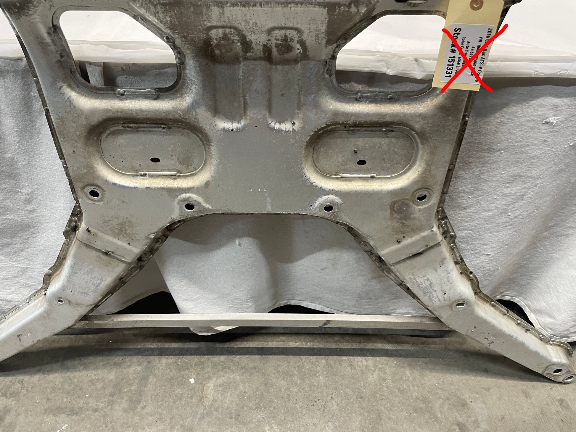 2017 Chevy Camaro SS Front Cradle Support Plate Cradle Lower Shear Shield OEM - Day's Parts Yard