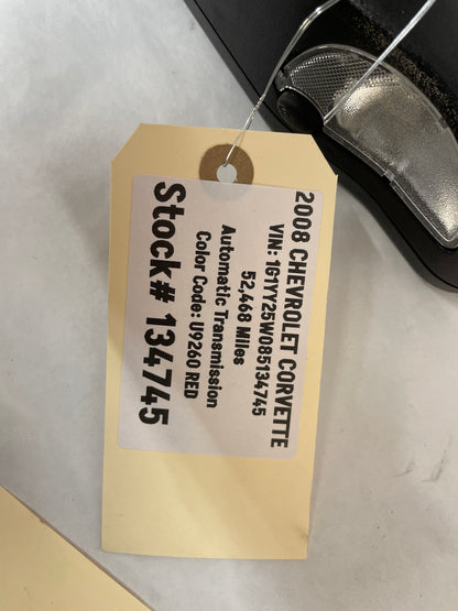 2008 Chevy C6 Corvette Rearview Rear View Mirror Auto Adjust Telematics OnStar OEM