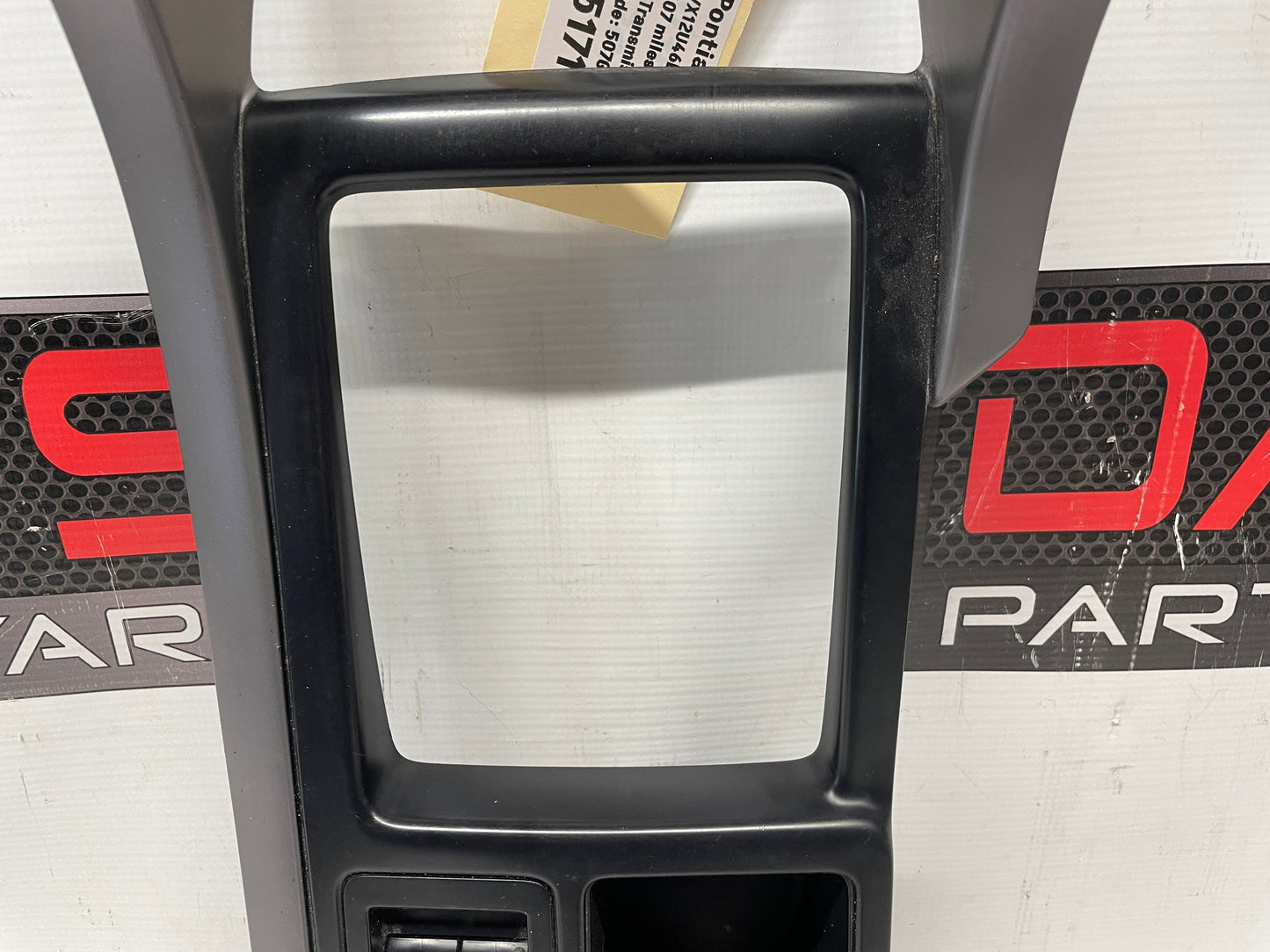 2006 Pontiac GTO Center Console Shifter Bezel Trim Plate Window Switches OEM