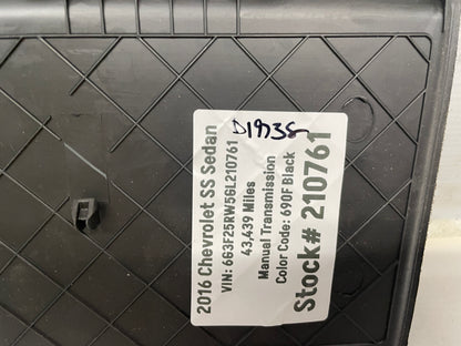 2016 Chevrolet SS Sedan Glove Box Rubber Mat OEM - Day's Parts Yard