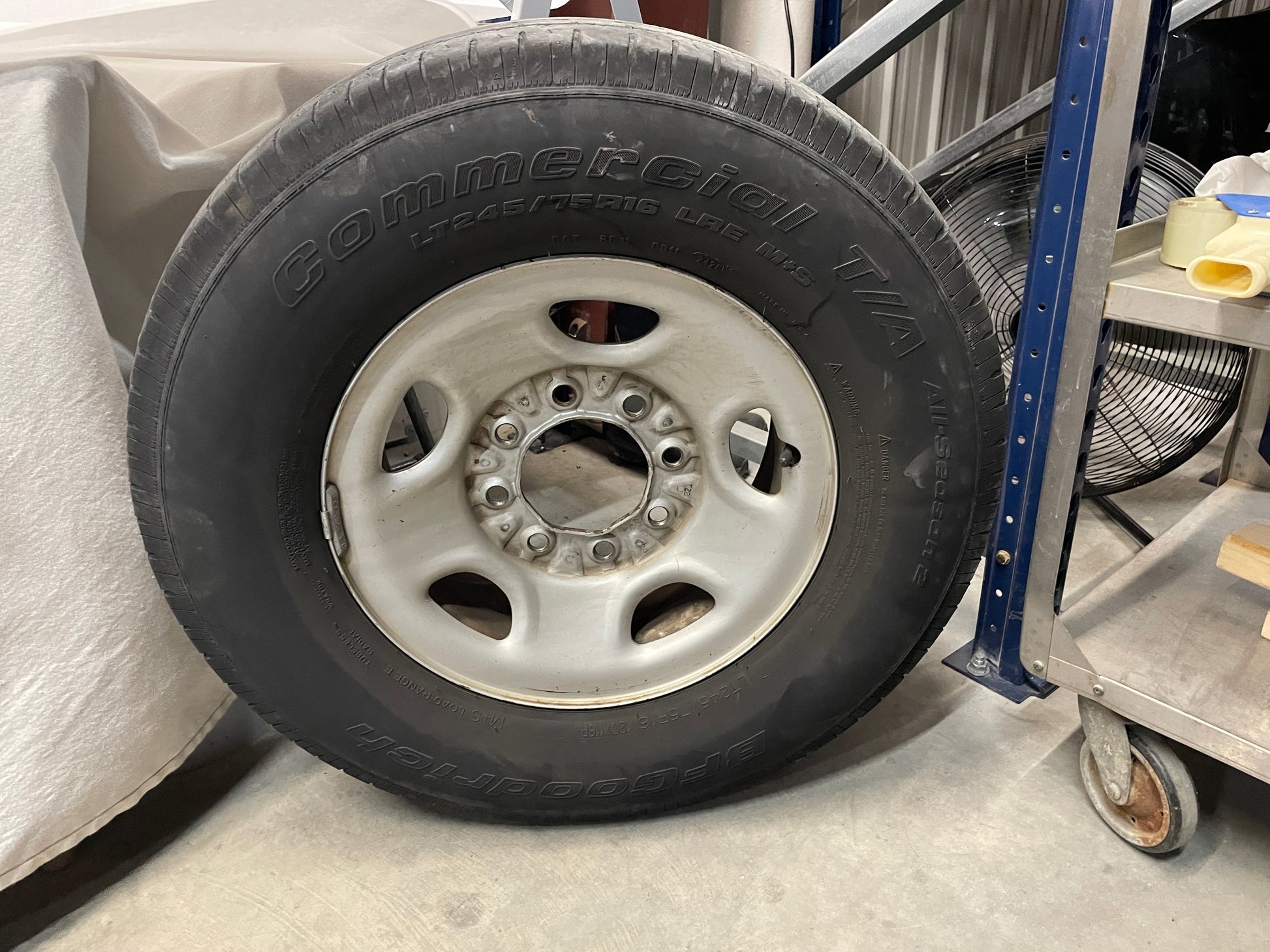 2003 Chevy Silverado C2500 Factory OEM Wheels and Tires Set - Day's Parts Yard