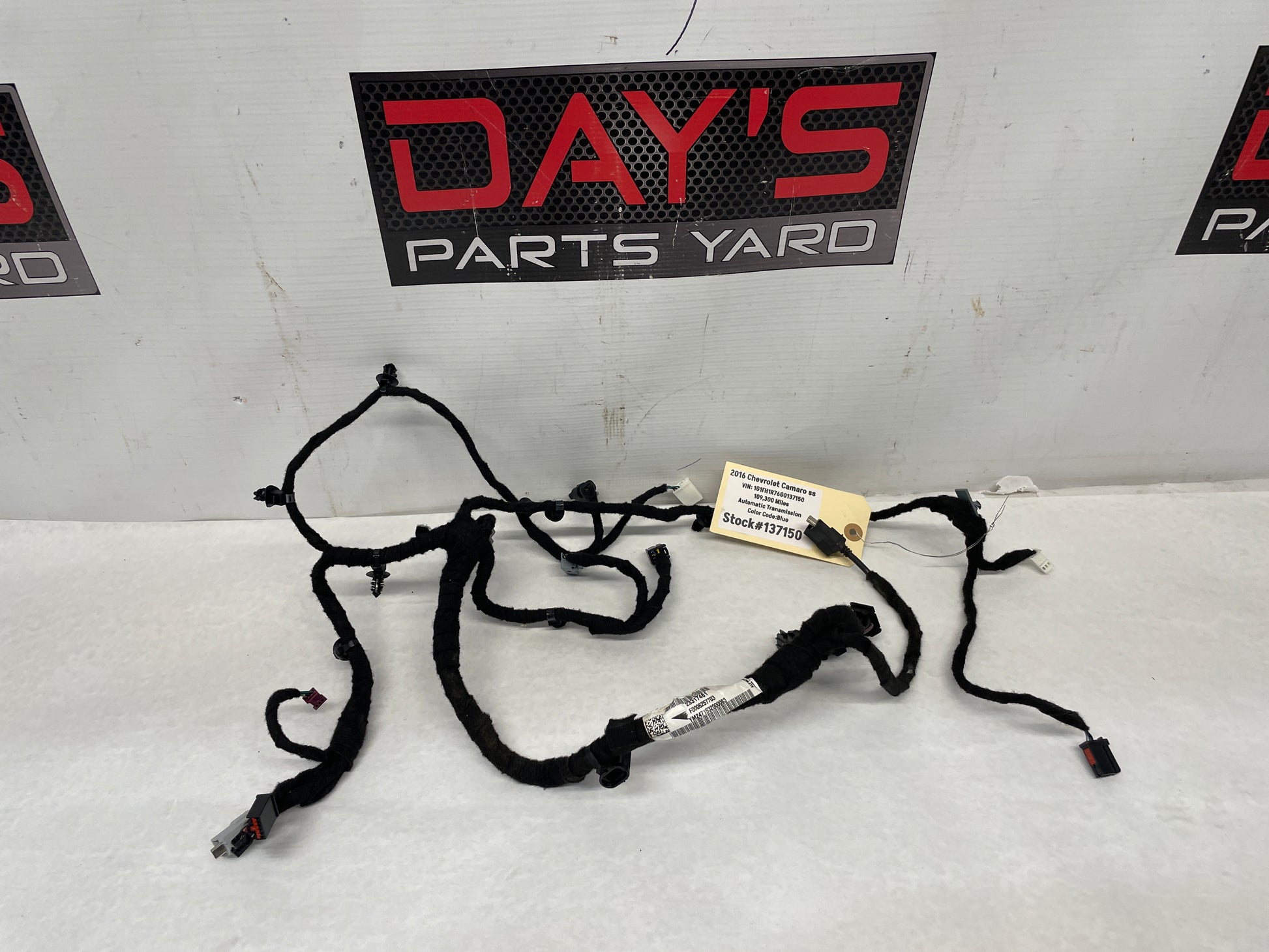2016 Chevy Camaro SS Center Console Wire Harness w/ Switches OEM - Day's Parts Yard