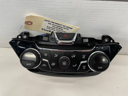 2015 Chevy SS Sedan HVAC Heat & A/C Controls Unit OEM - Day's Parts Yard