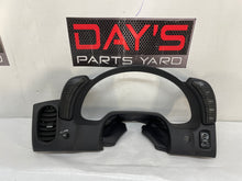 2008 Chevy C6 Corvette Gauge Cluster Speedometer Trim Bezel w/ DIC Control Switch OEM