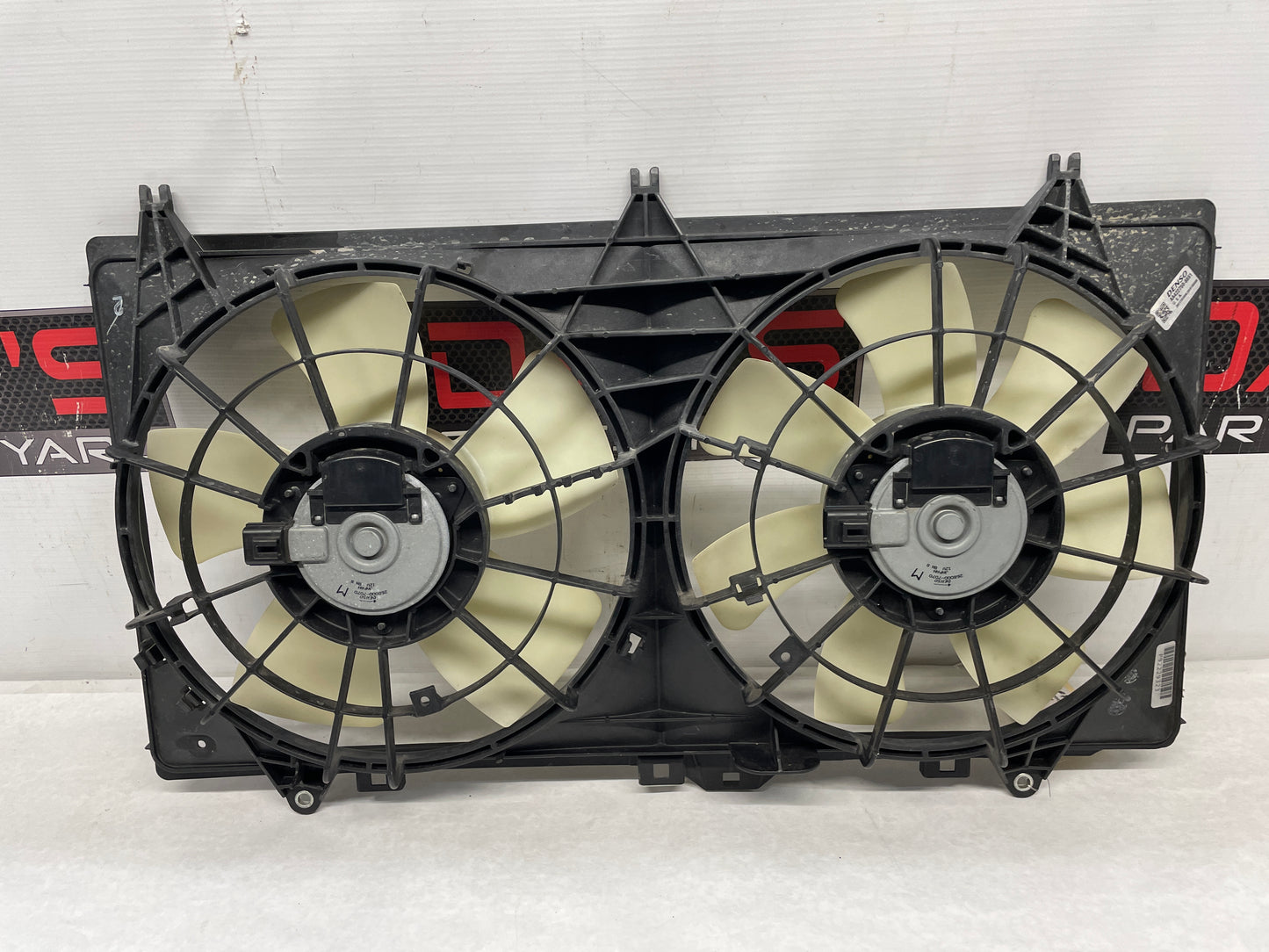 2012 Chevy Camaro SS Dual Radiator Cooling Fans Assembly OEM - Day's Parts Yard