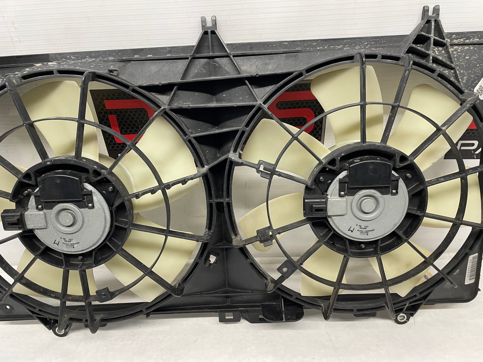 2012 Chevy Camaro SS Dual Radiator Cooling Fans Assembly OEM - Day's Parts Yard