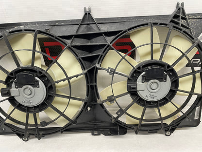 2012 Chevy Camaro SS Dual Radiator Cooling Fans Assembly OEM - Day's Parts Yard