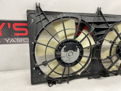 2012 Chevy Camaro SS Dual Radiator Cooling Fans Assembly OEM - Day's Parts Yard