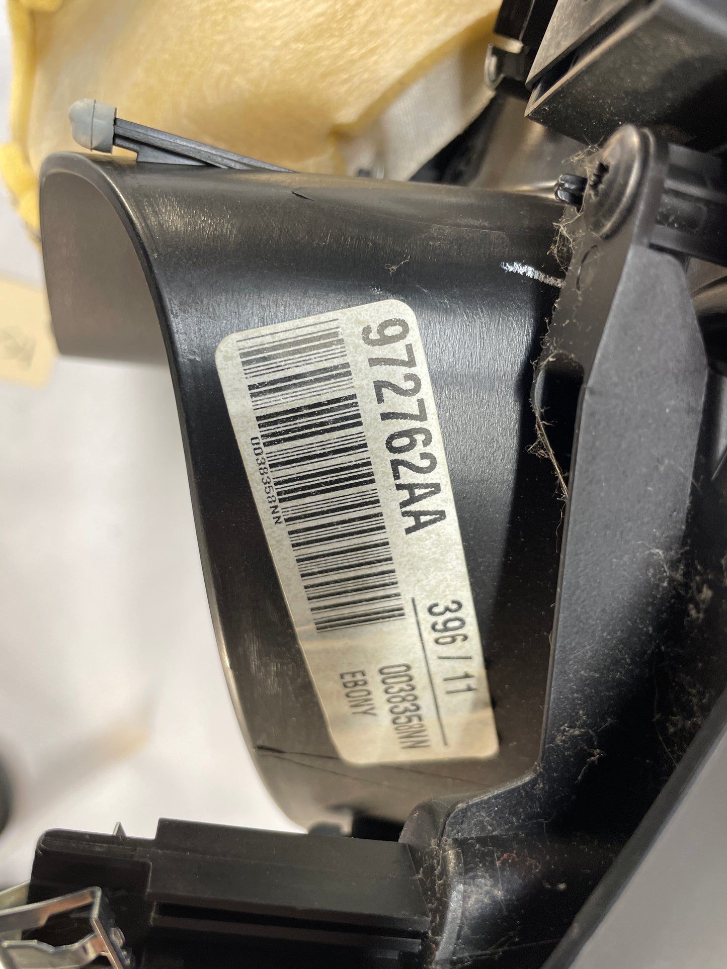 2008 Chevy C6 Corvette Gauge Cluster Speedometer Trim Bezel w/ DIC Control Switch OEM