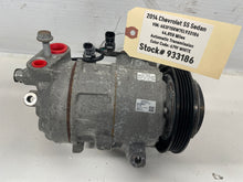 2014 Chevy SS Sedan AC A/C Compressor Air Conditioner OEM - Day's Parts Yard
