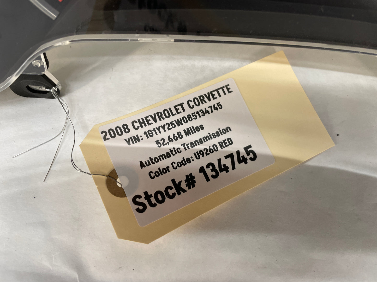 2008 Chevy C6 Corvette Instrument Speedometer Gauge Cluster OEM